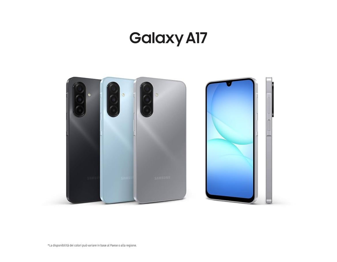 Samsung Galaxy A17 4+128GB 6.7" 4G Black - Smartphone Android Dual SIM colors