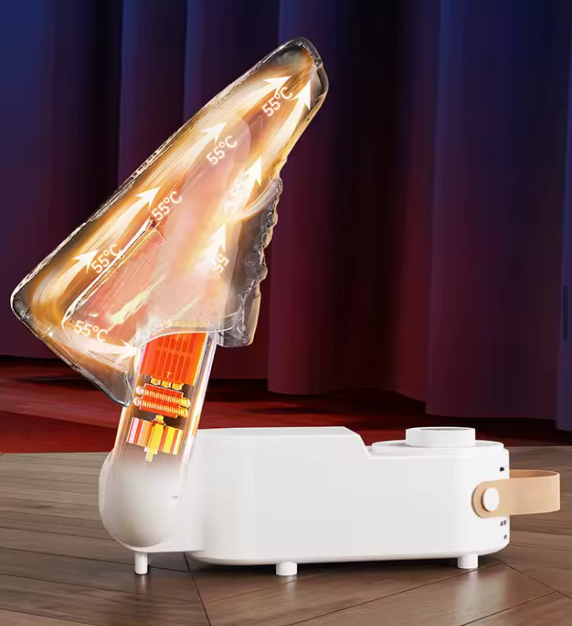 Asciuga Scarpe Elettrico Intelligente con Timer 150W - Deodorante Sterilizzazione Riscaldamento