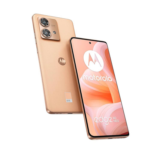 Motorola Edge 40 Neo 5G Smartphone 12GB+256GB 6.55" Peach Fuzz Europa