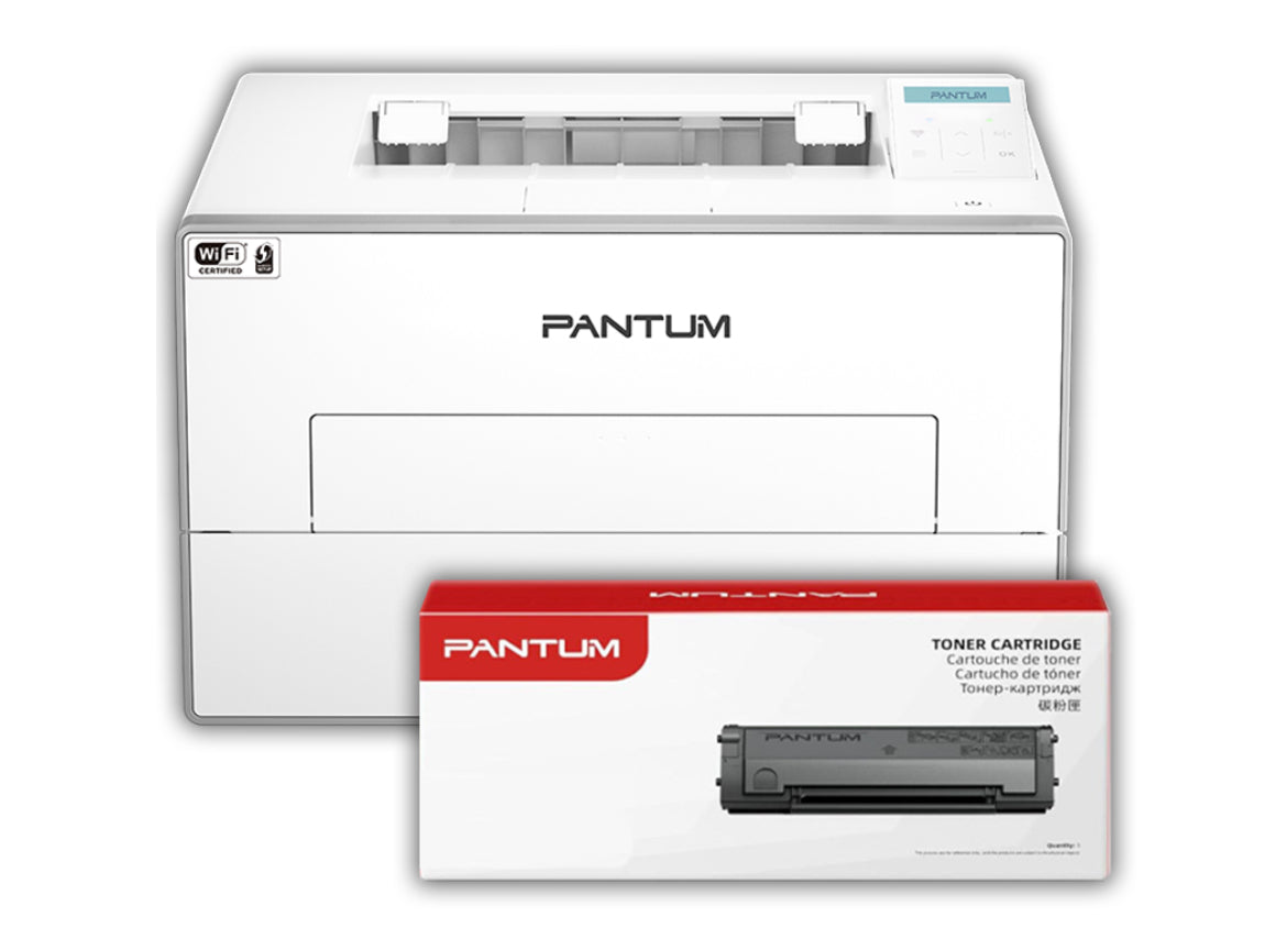 Pantum BP4200DW Stampante Laser A4 Wi‑Fi LAN Duplex + Toner Bundle