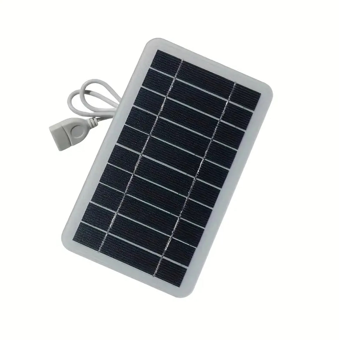 Pannello Solare Portatile 28W Caricabatterie Smartphone USB Energia Solare Impermeabile