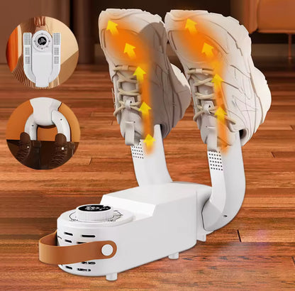 Asciuga Scarpe Elettrico Intelligente con Timer 150W - Deodorante Sterilizzazione Riscaldamento