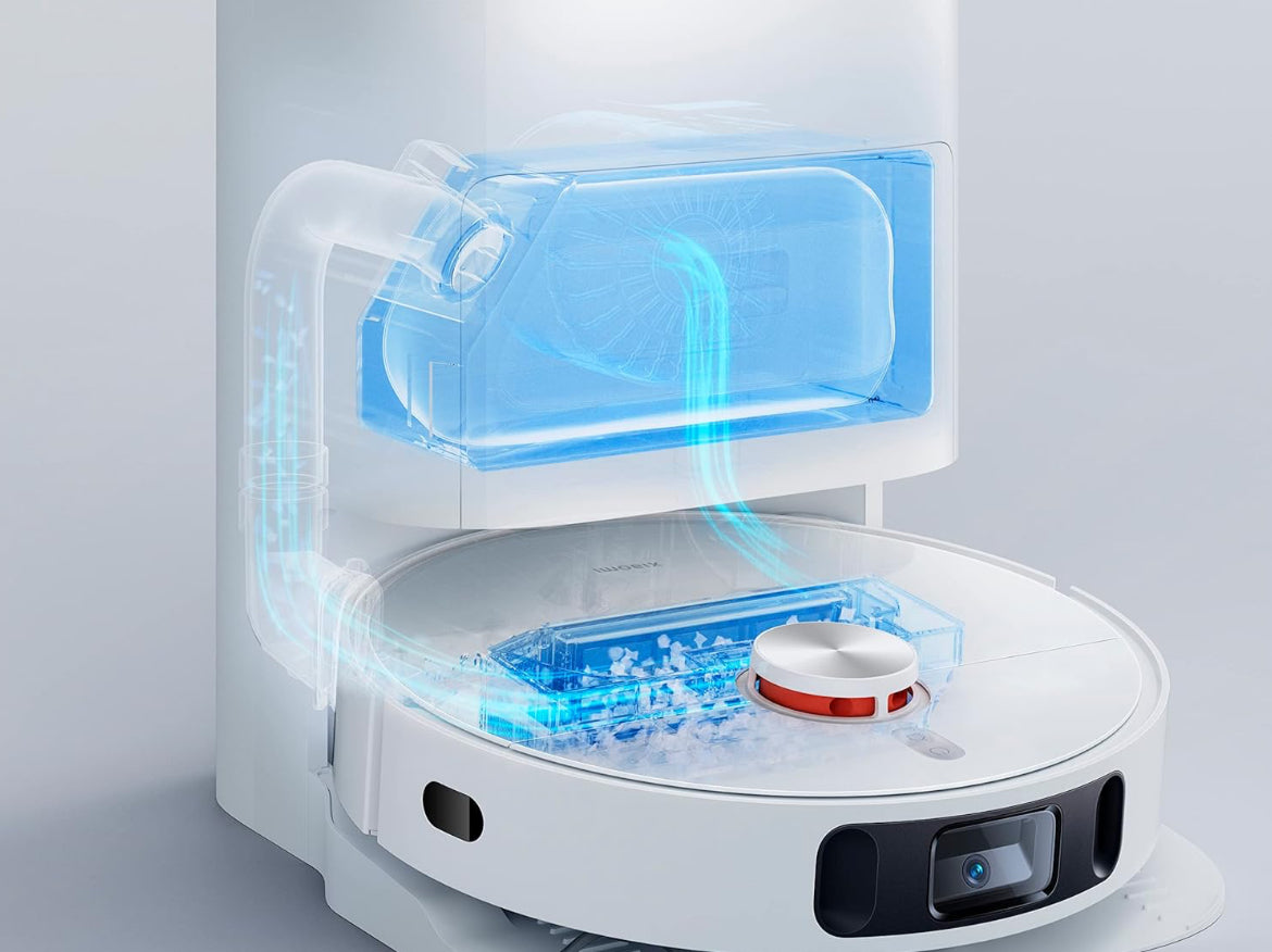 Xiaomi Mi Smart Robot Vacuum X10 Plus White - Robot Aspirapolvere Lavapavimenti AI come funziona 