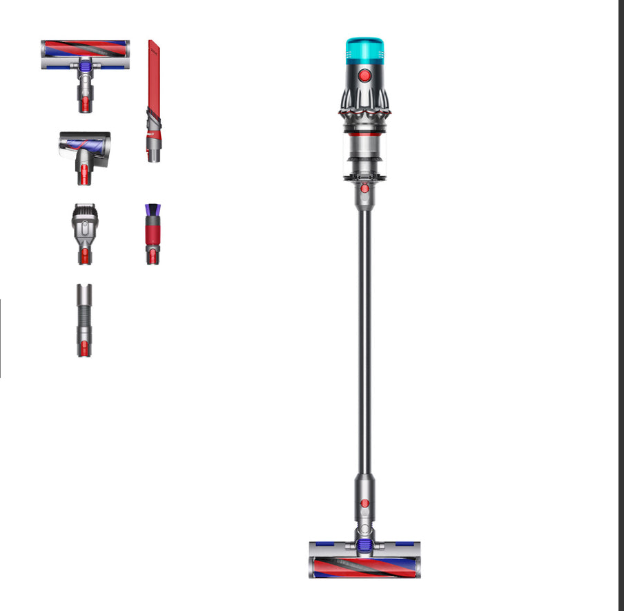 Dyson V12 Origin Aspirapolvere Senza Filo Nichel - Tecnologia Ciclonica Avanzata