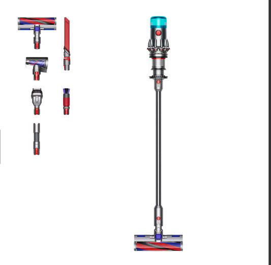 Dyson V12 Origin Aspirapolvere Senza Filo Nichel - Tecnologia Ciclonica Avanzata