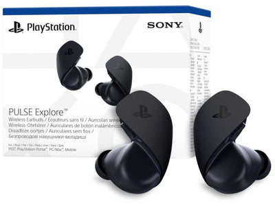 PS5 Pulse Explore Midnight Black Headset - Sony Wireless Gaming Earbuds