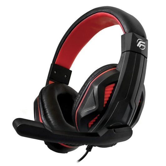 Fenner Tech Cuffie Gaming Soundgame Red + Microfono - PC/Console Gaming