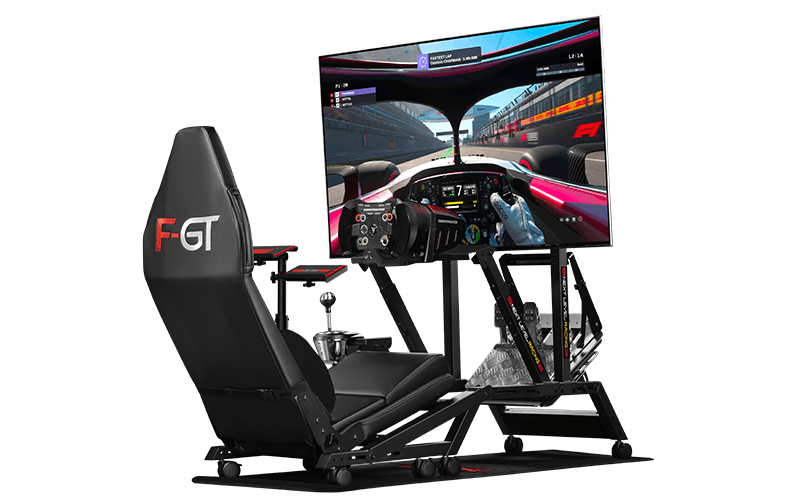 Racing Cockpit Simulatore Formula e GT Nero