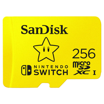 Switch Micro SDXC SanDisk 256GB - Nintendo Switch Memory Expansion