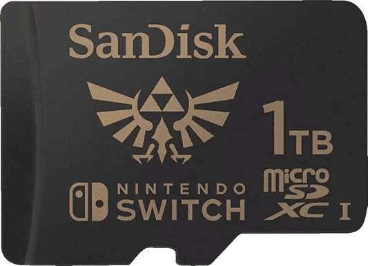 Micro SDXC SanDisk 1TB per Nintendo Switch - Edizione Zelda | Memoria Espandibile Gaming