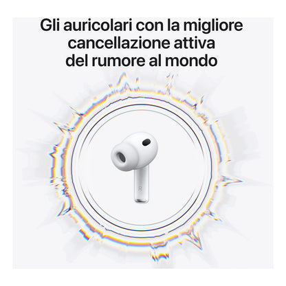 Apple AirPods Pro 3 con cancellazione attiva del rumore