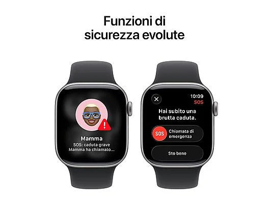 Apple Watch Series 11 Alluminio GPS funzioni di sicurezza evolute