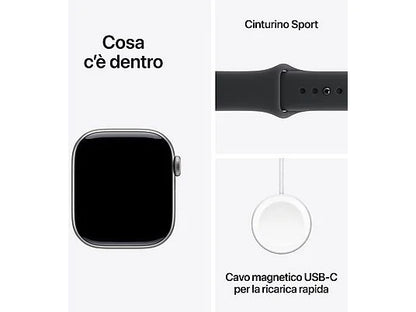 Apple Watch Series 11 Alluminio GPS cosa esce nella confezione