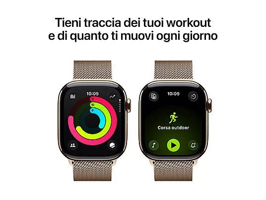 Apple Watch Series 11 Titanio GPS+Cellular per lo sport 