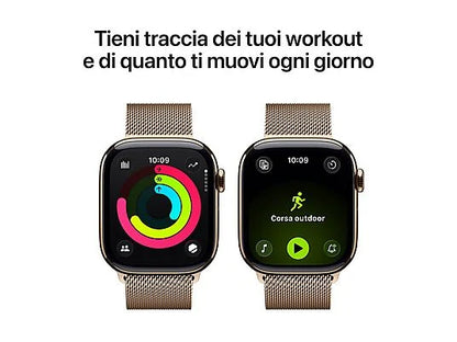 Apple Watch Series 11 Titanio GPS+Cellular per lo sport 