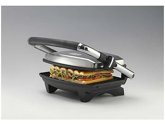 Ariete Piastra Toast e Grill 1000W - Tostapane Elettrico Multifunzione
