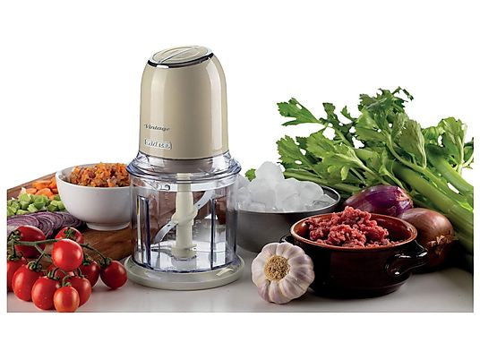 Ariete Tritatutto Verticale 0438 Vintage Beige - 2 Velocità 600ml 400W