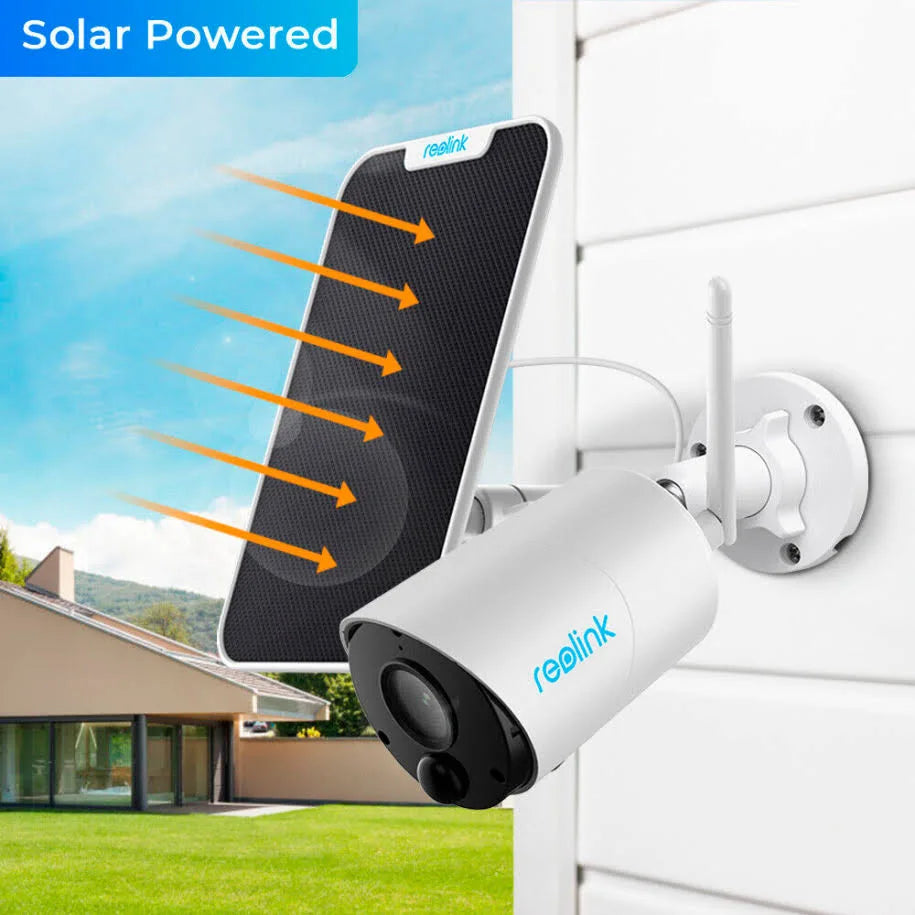 Solar powered camera 