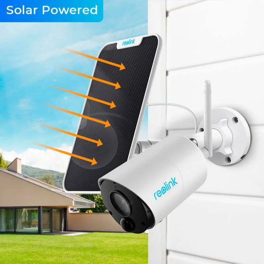 Solar powered camera 