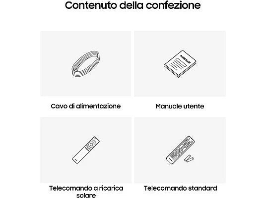 SAMSUNG QE43Q7FAAU Smart TV QLED 4K 43" 3000 PQI Black EU contenuto nella confezione