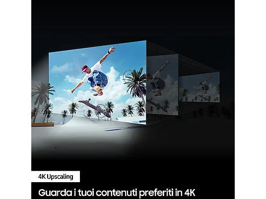 SAMSUNG UE43DU8572 Smart TV Crystal 4K 43" Piede Centrale Black EU contenuti