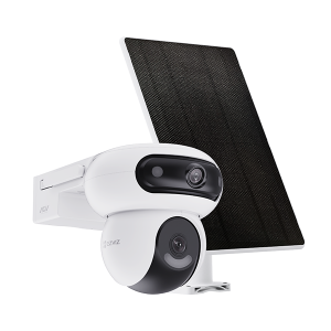 EZVIZ HB90/SP Telecamera Motorizzata Esterno Batteria + Solar Panel Doppio Obiettivo 2K+