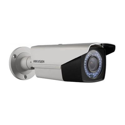 Hikvision DS-2CE16D0T-VFIR3E 2MP Bullet Varifocale (2.8–12mm) – IR 40m, PoC, IP67, IK10