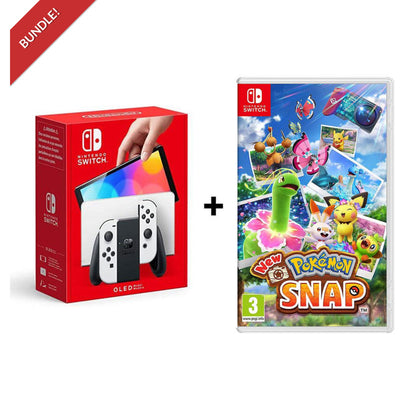 Nintendo Switch OLED (weiß) + Pokémon Snap Spielpaket