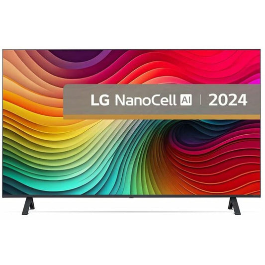 Vista frontale della LG 43NANO81T3A Smart TV 43” 4K NanoCell