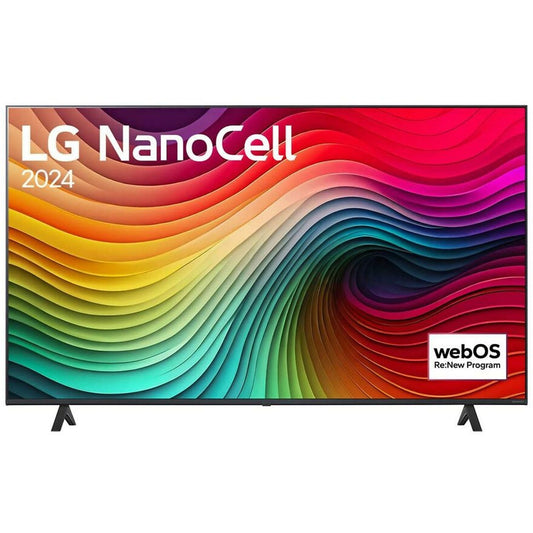 Vista frontale della LG 50NANO81T3A Smart TV 50” 4K UHD