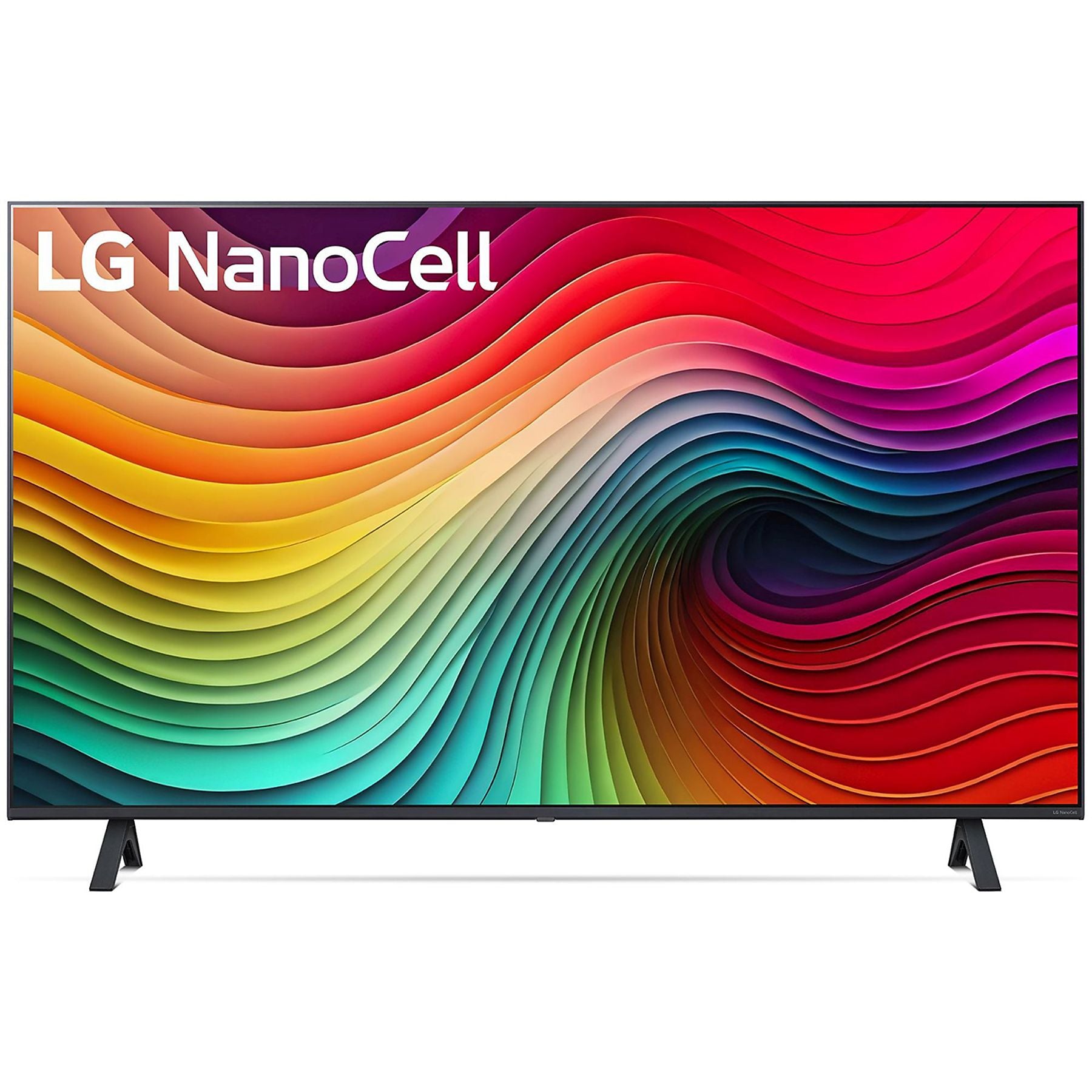 Vista frontale della LG 55NANO81T3A Smart TV 55” 4K UHD