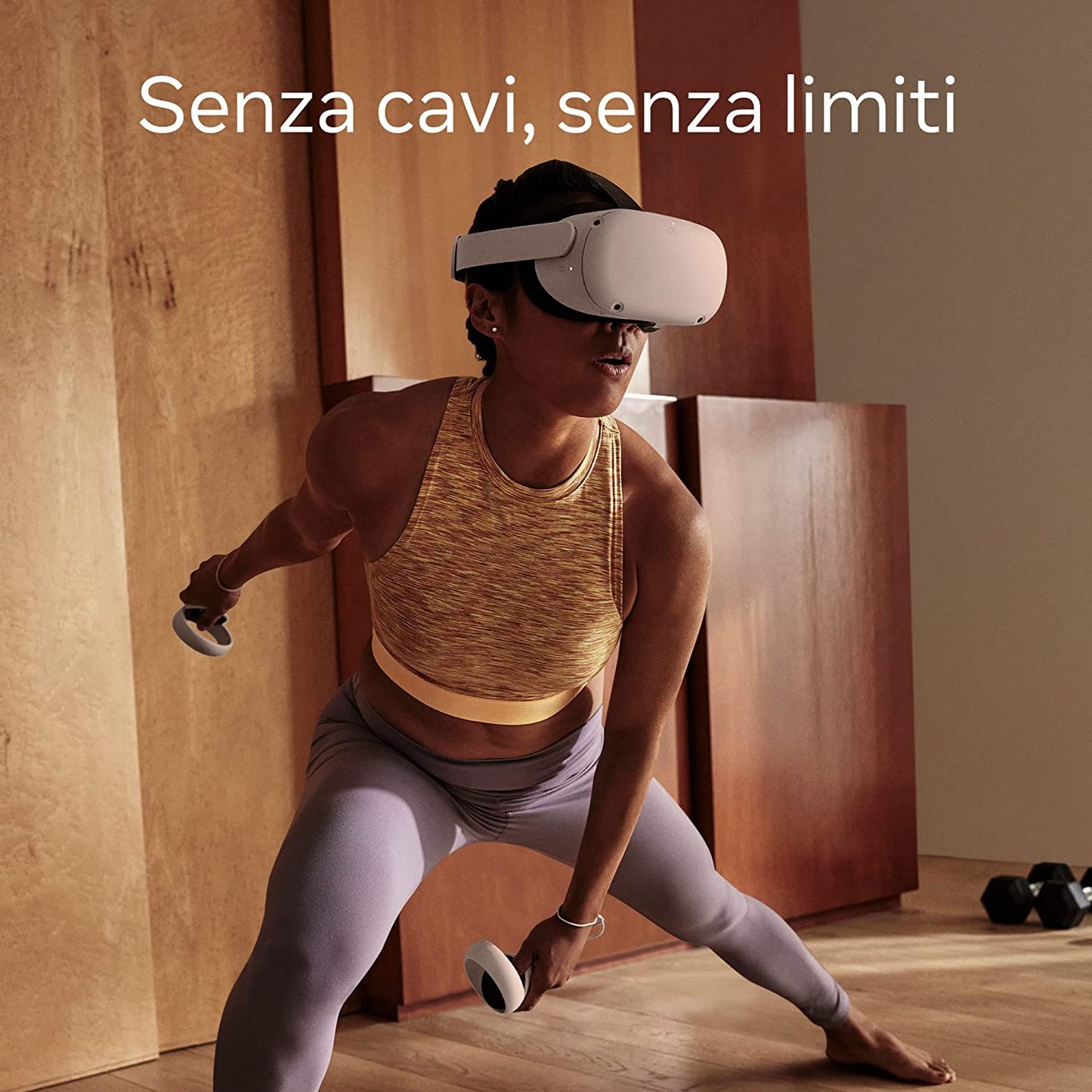 META OCULUS QUEST 2 VISORE VR All-in-One Immersivo 256GB