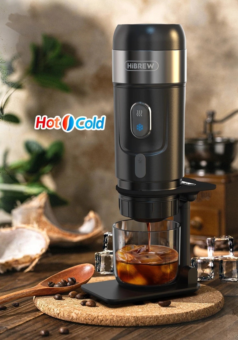 Macchina da caffè HiBREW per auto con alimentazione DC12V