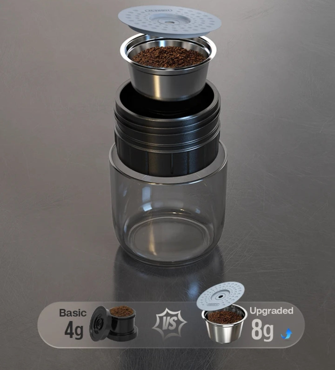 Macchina da caffè HiBREW per casa e auto