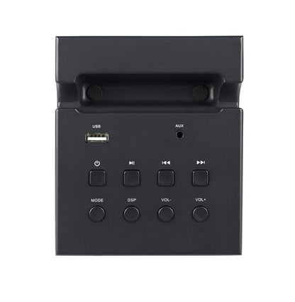 NGS Speaker a Torre Sky Charm BT USB RadioFM AUX 50W Bianca m, Pannello di controllo