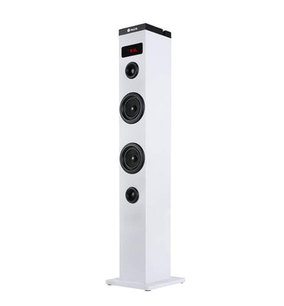 NGS Speaker a Torre Sky Charm BT USB RadioFM AUX 50W Bianca