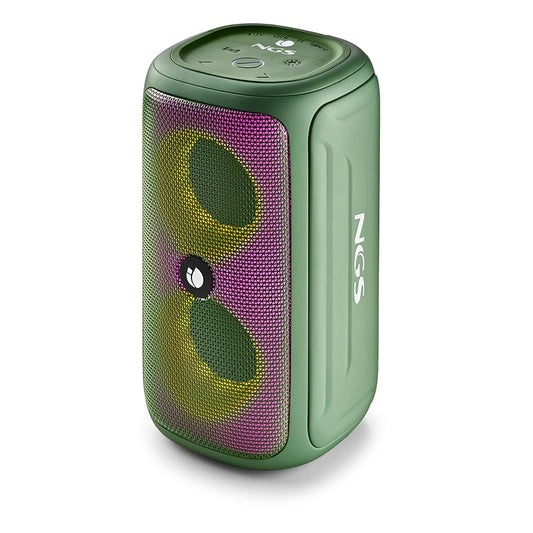 NGS Speaker Roller Beast IPX5 USB/TF/AUX-IN/BT 32W Verde Portatile 
