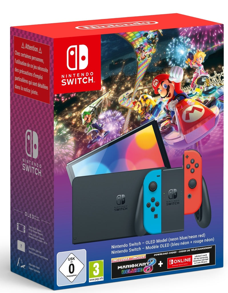 Console Nintendo Switch OLED con Mario Kart 8 Deluxe