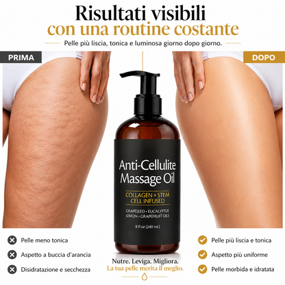 Olio per eliminare la cellulite risultati