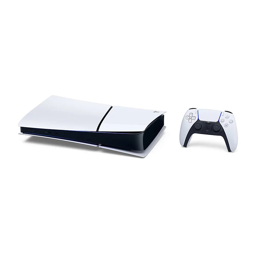 Controller DualSense bianco incluso con la console PS5 Digital Slim

