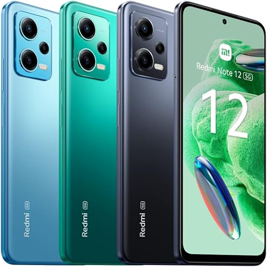 Design sottile e leggero dello Xiaomi Redmi Note 12 5G, con spessore di 7,98 mm e peso di 189 g