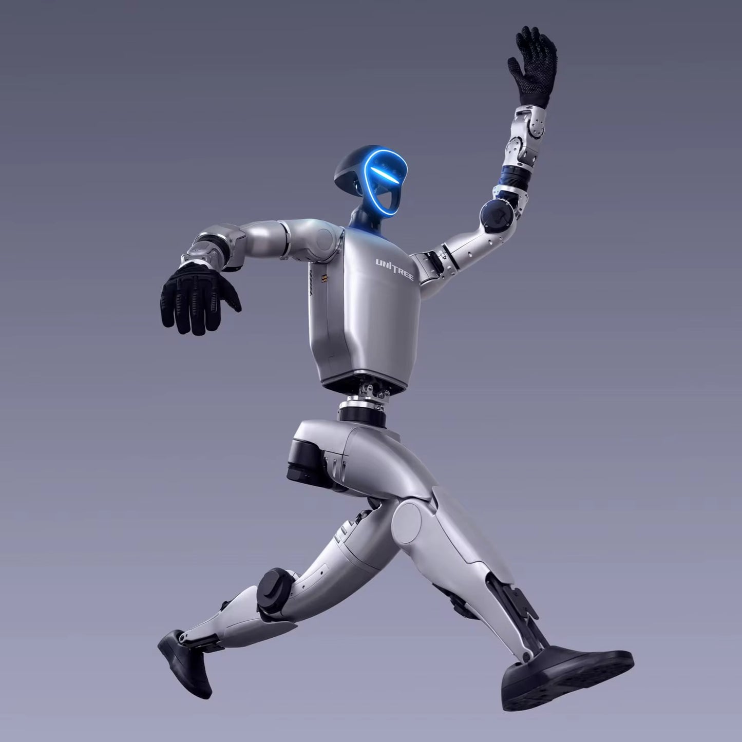 Unitree G1 robot umanoide in posizione eretta