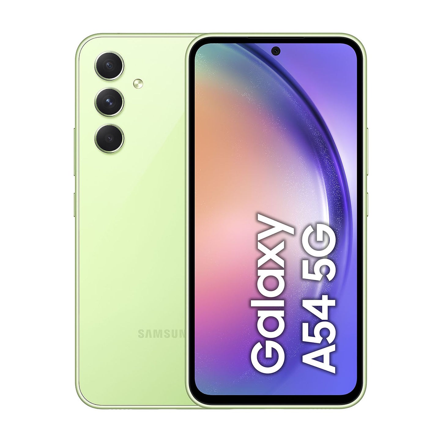 Galaxy A54 giallo design elegante