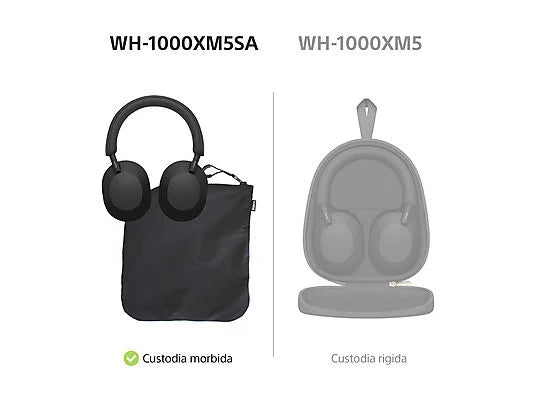 Sony WH-1000XM5 custodia morbida