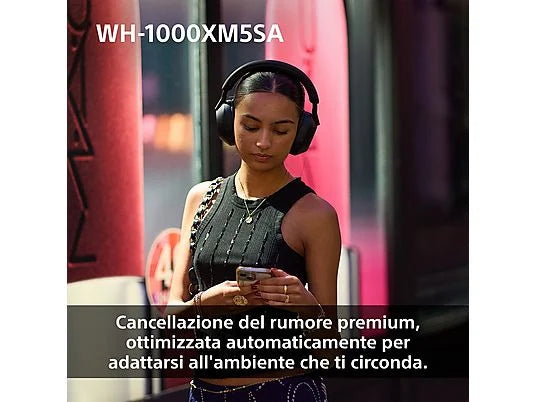 cancellazione del rumore premium, ottimizzata automaticamente per adattarsi all'ambiente che ti circonda