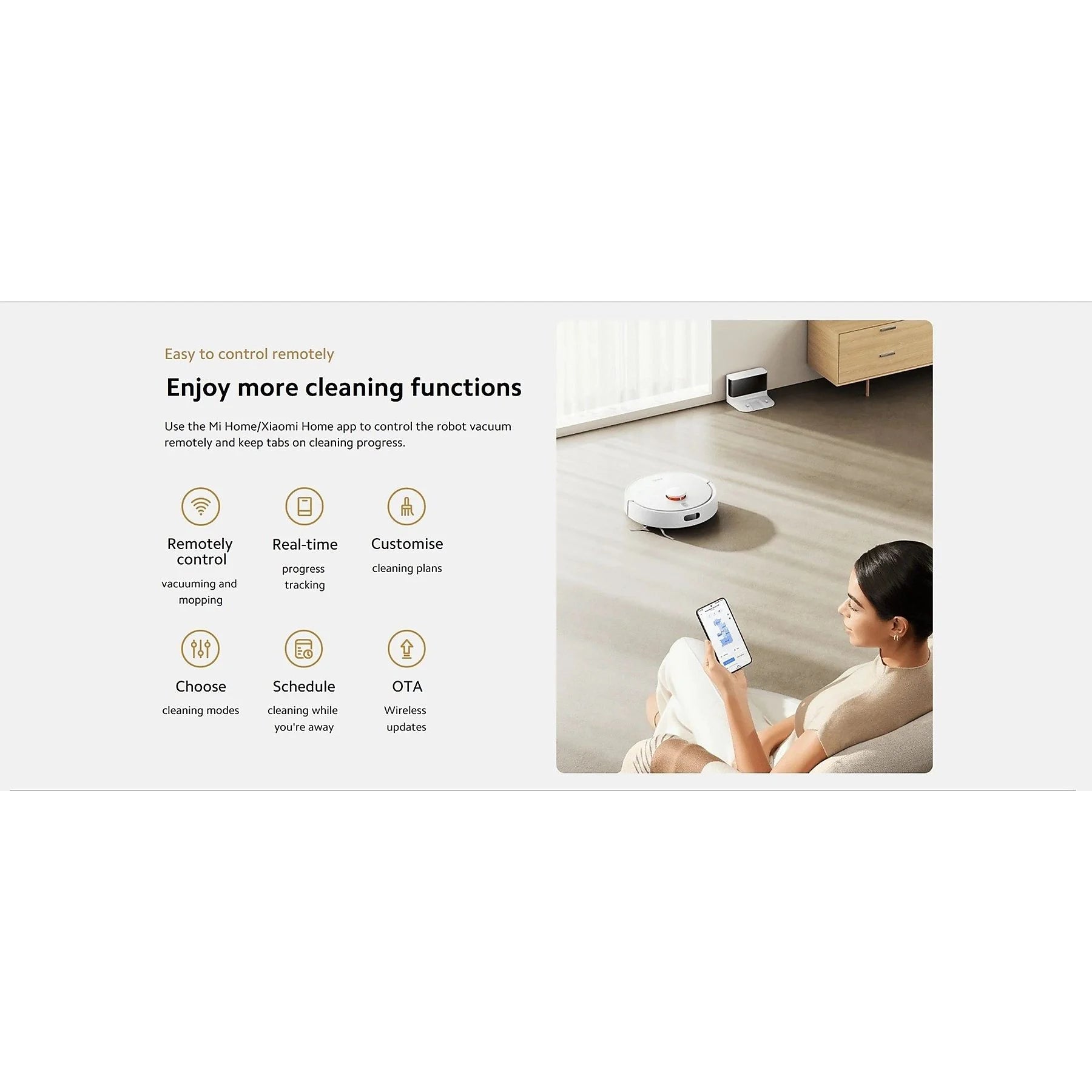 Robot aspirapolvere 5000 Pa, Mappatura intelligente casa Xiaomi S20 recensioni utenti 
