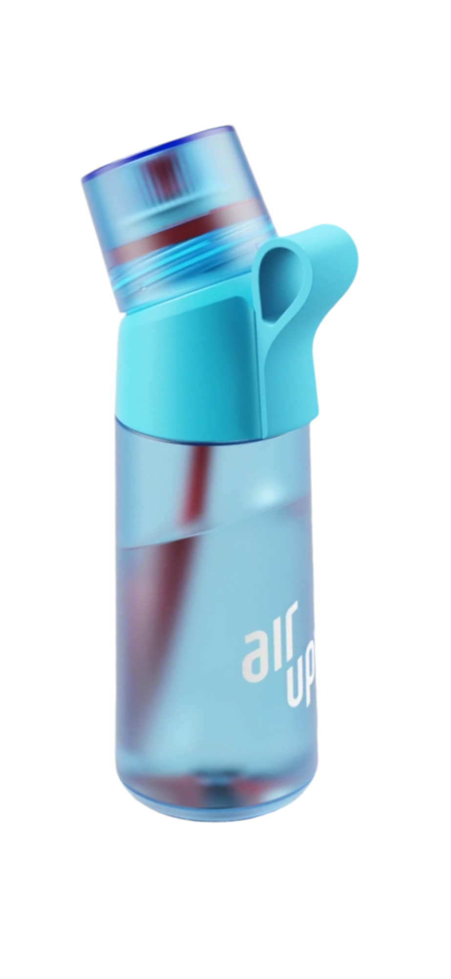 Bevi acqua aromatizzata senza zucchero con Air Up borraccia blu