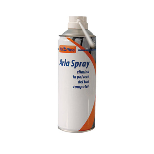 NIKOFFICE Aria Compressa Spray 400ml - Pulizia Tastiere e Elettronica