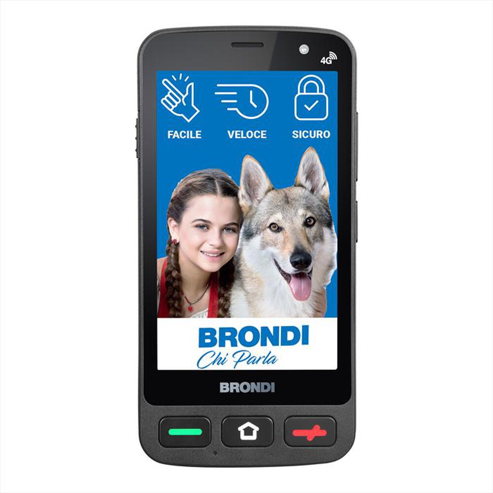 Brondi Amico Smartphone Pocket Nero