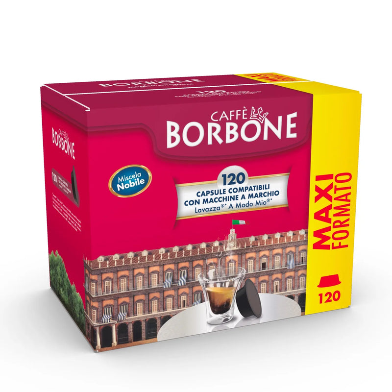 Capsule Caffè Borbone 600pz compatibili con macchine Lavazza A Modo Mio - Miscela Nobile